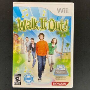 Walk It Out Exercise Game Nintendo Wii 2010 Complete in Case